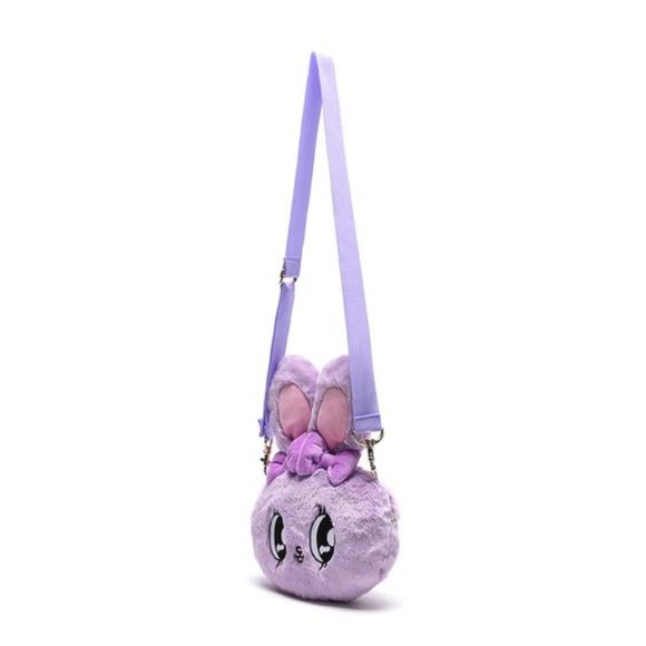 Esther Bunny x Daylife purple plush shoulder bag - Picture 7 of 16